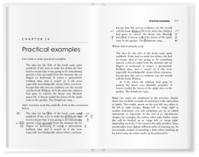 The Pocket Book of Proofreading open at pages 110–111